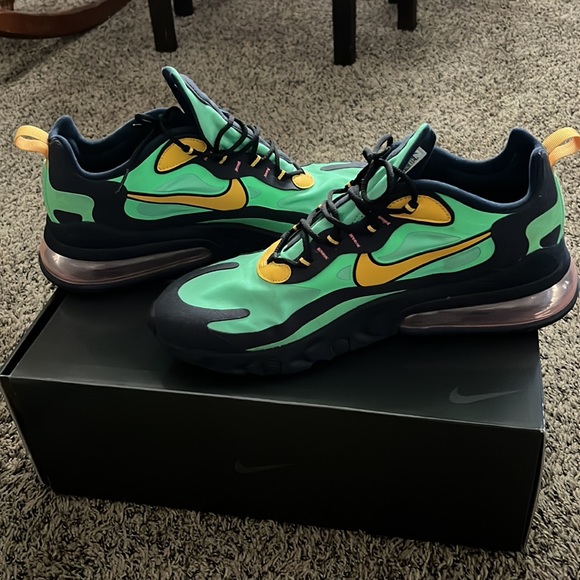 Nike Air Max 270 React Running Training Shoes - Picture 3 of 3